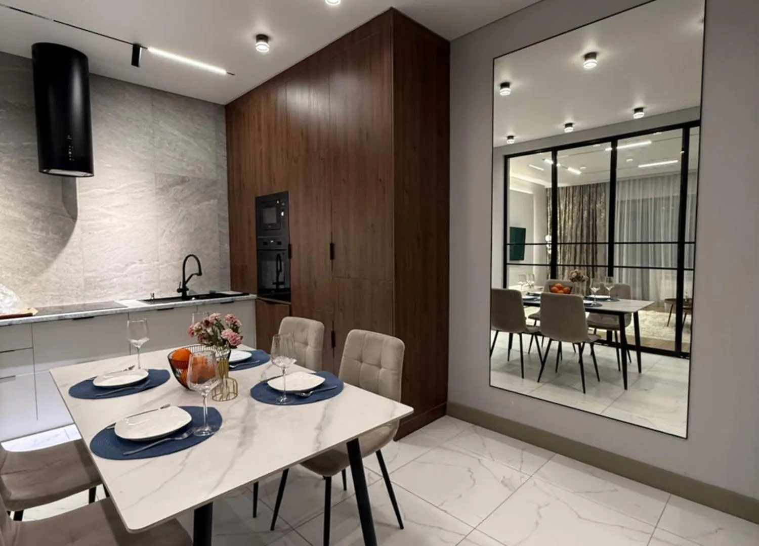 Двухкомнатная Квартира С Роскошным Видом На Город Exclusive Apartment Almaty