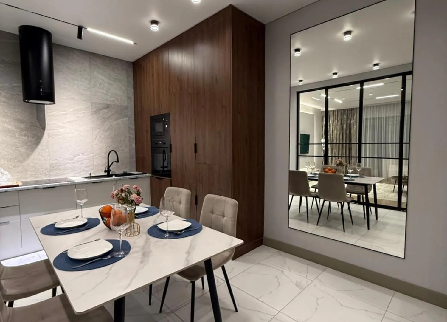 Двухкомнатная Квартира С Роскошным Видом На Город Exclusive Apartment Almaty
