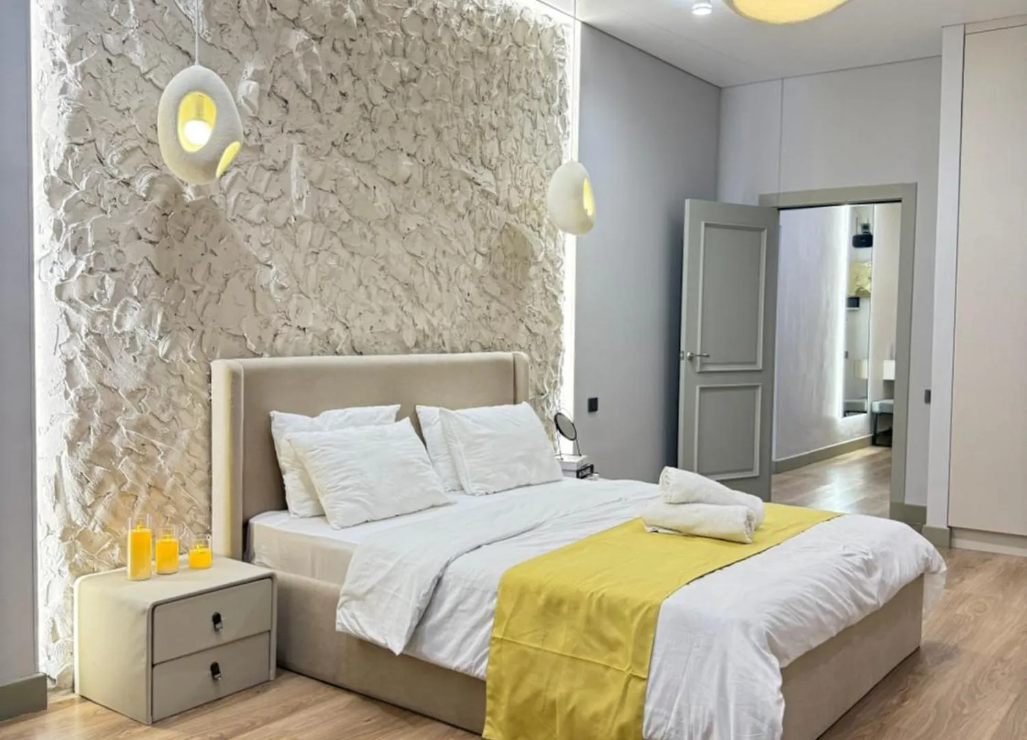 Двухкомнатная Квартира С Роскошным Видом На Город Exclusive Apartment Almaty
